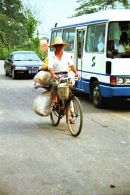 Cyclist, Countryside, Guilin